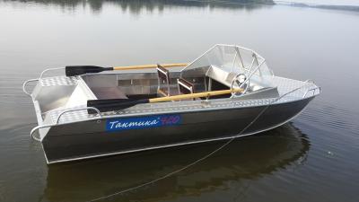 Лодка алюминиевая Тактика-420