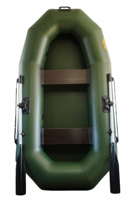 Лодка Гелиос 24 (зеленый) гребная