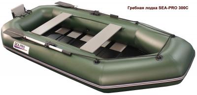 Лодка Sea-pro 300 С гребная