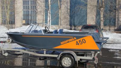 Лодка алюминиевая Моряна 450
