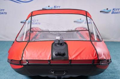 Тент носовой прозрачный на лодку Kitt Boats 350-370 Тент носовой прозрачный на лодку Kitt Boats 350-370